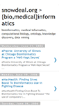 Mobile Screenshot of bioinformatics.snowdeal.org