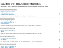 Tablet Screenshot of bioinformatics.snowdeal.org