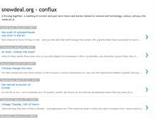 Tablet Screenshot of conflux.snowdeal.org
